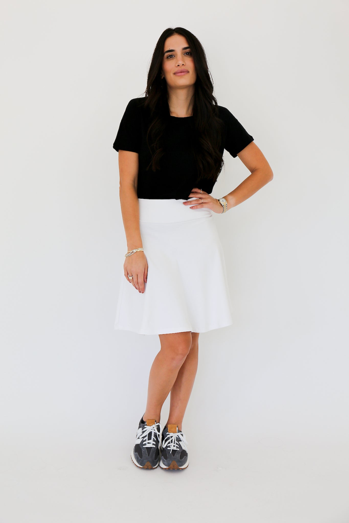 White pvc clearance circle skirt