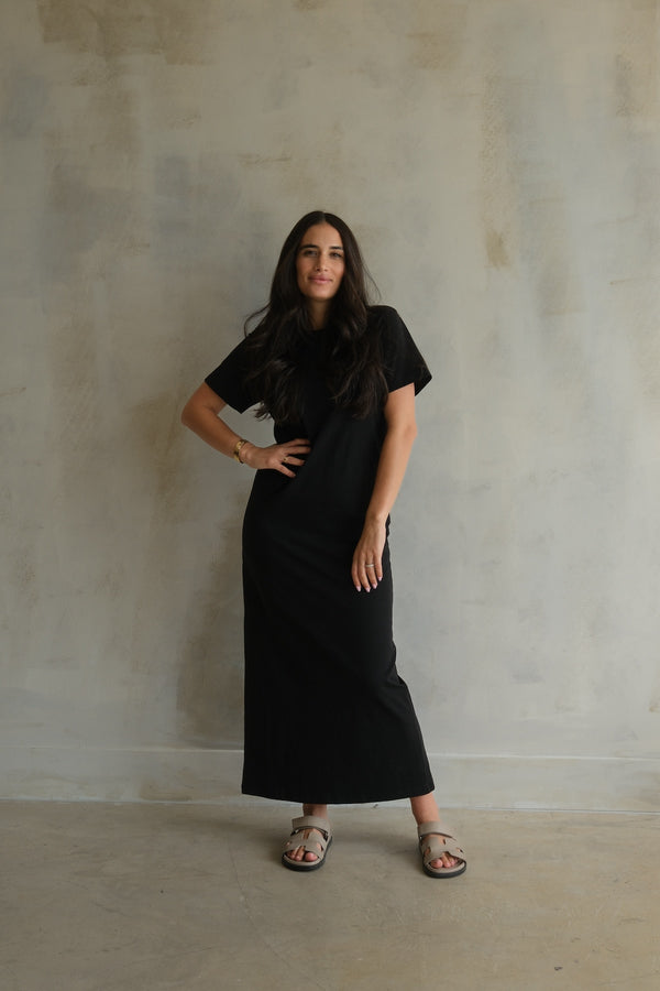 The Slit Back Maxi Dress
