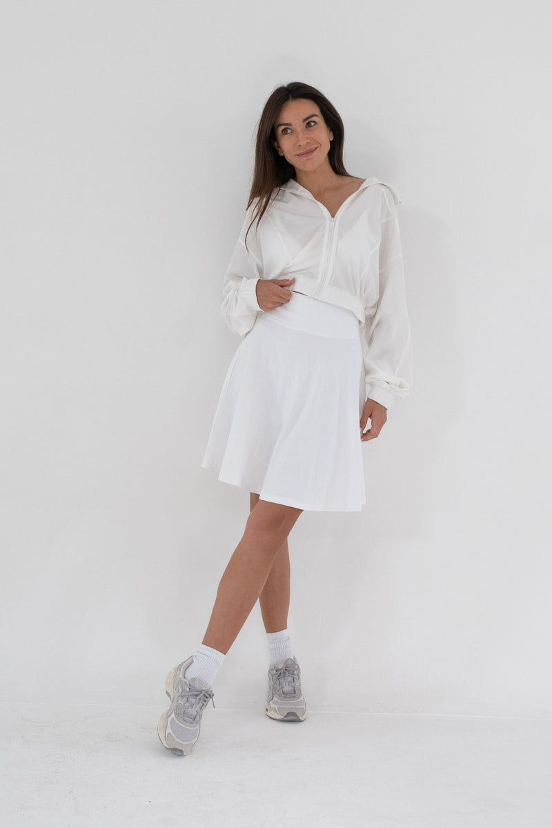 The Tennis Jacket White