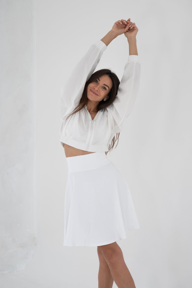 The Tennis Jacket White