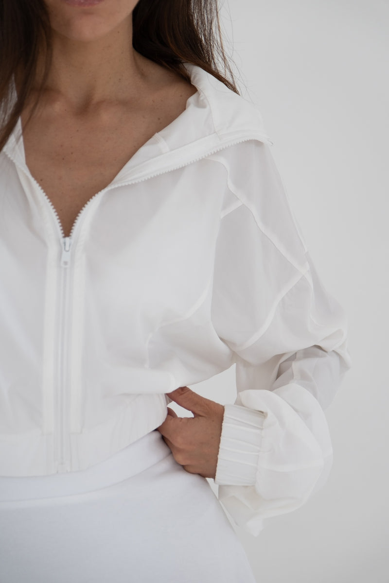 The Tennis Jacket White