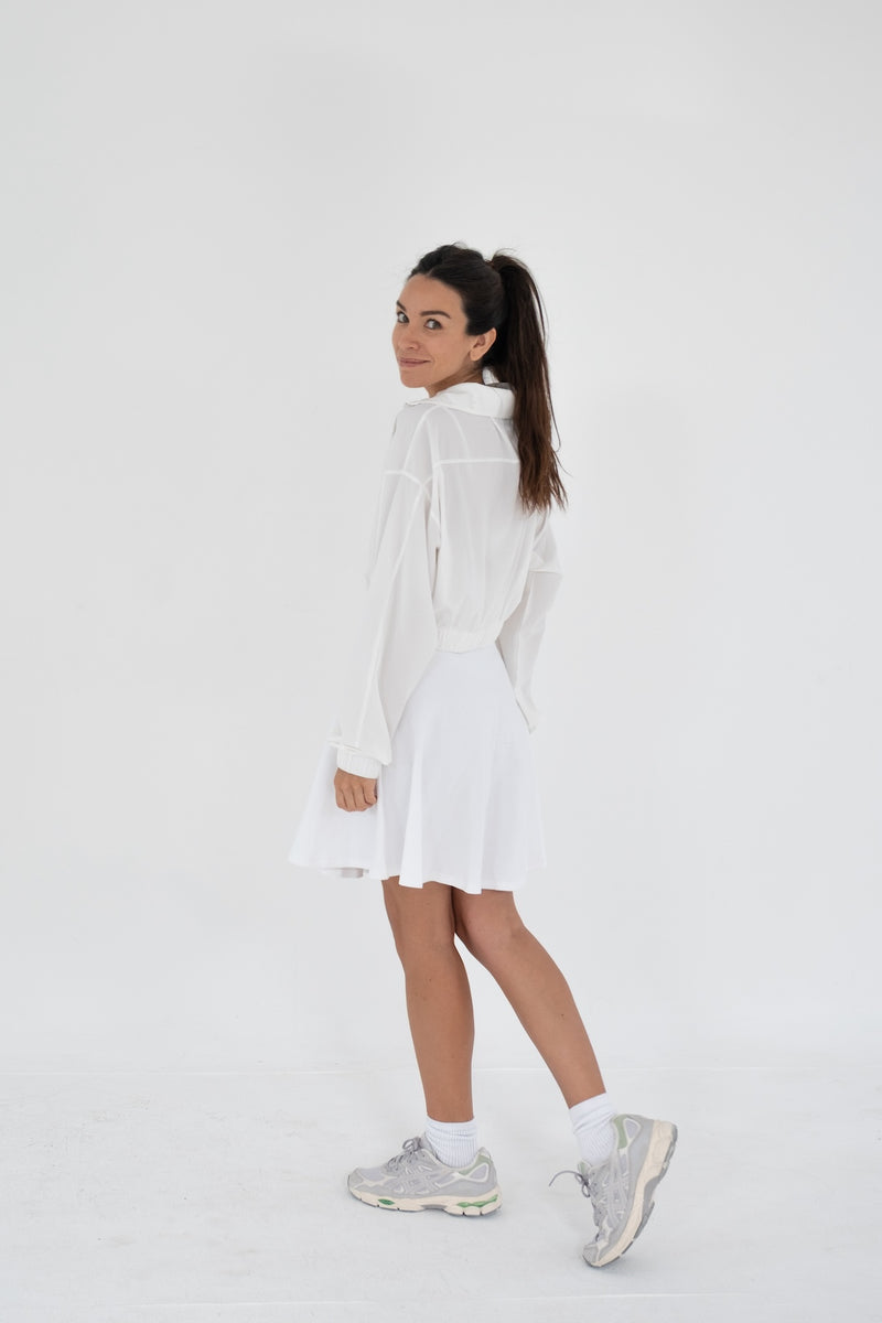 The Tennis Jacket White