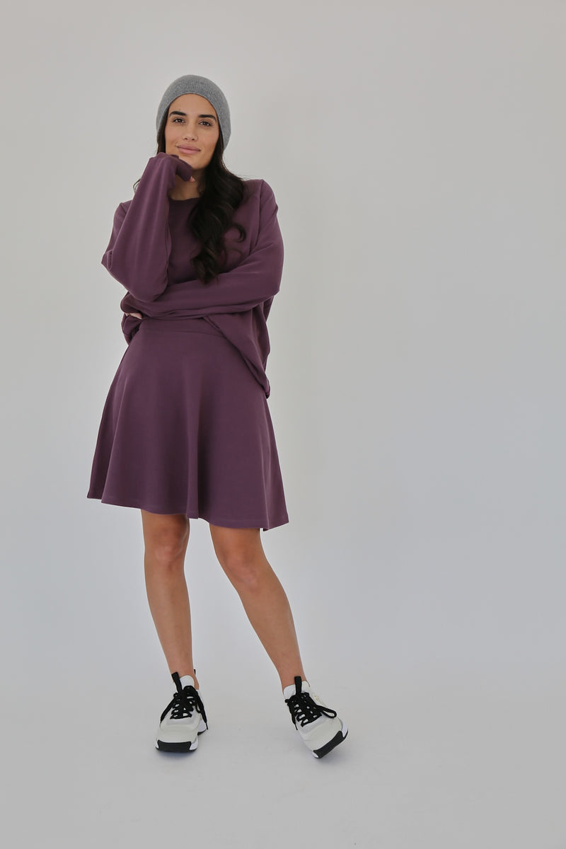 Circle Skirt Bordeaux