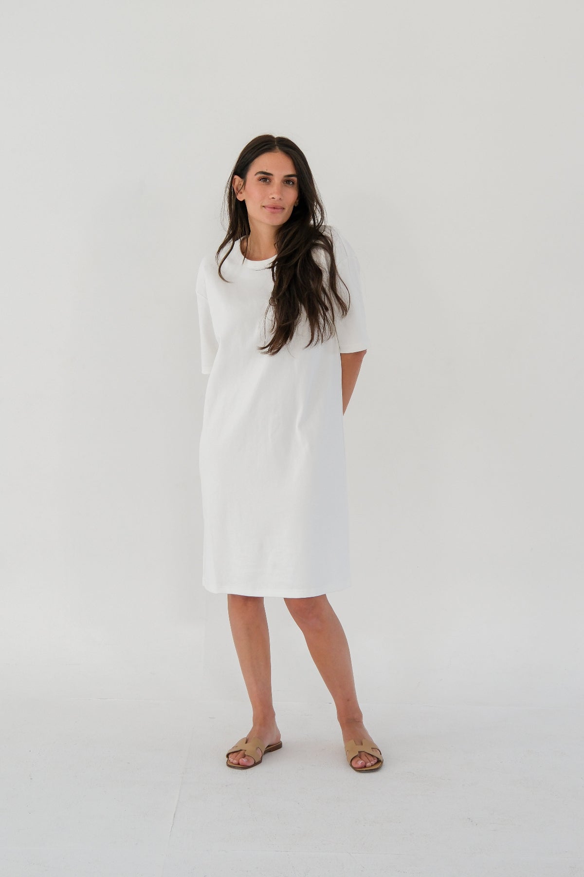 white t shirt dress The T-Shirt Dress White XS