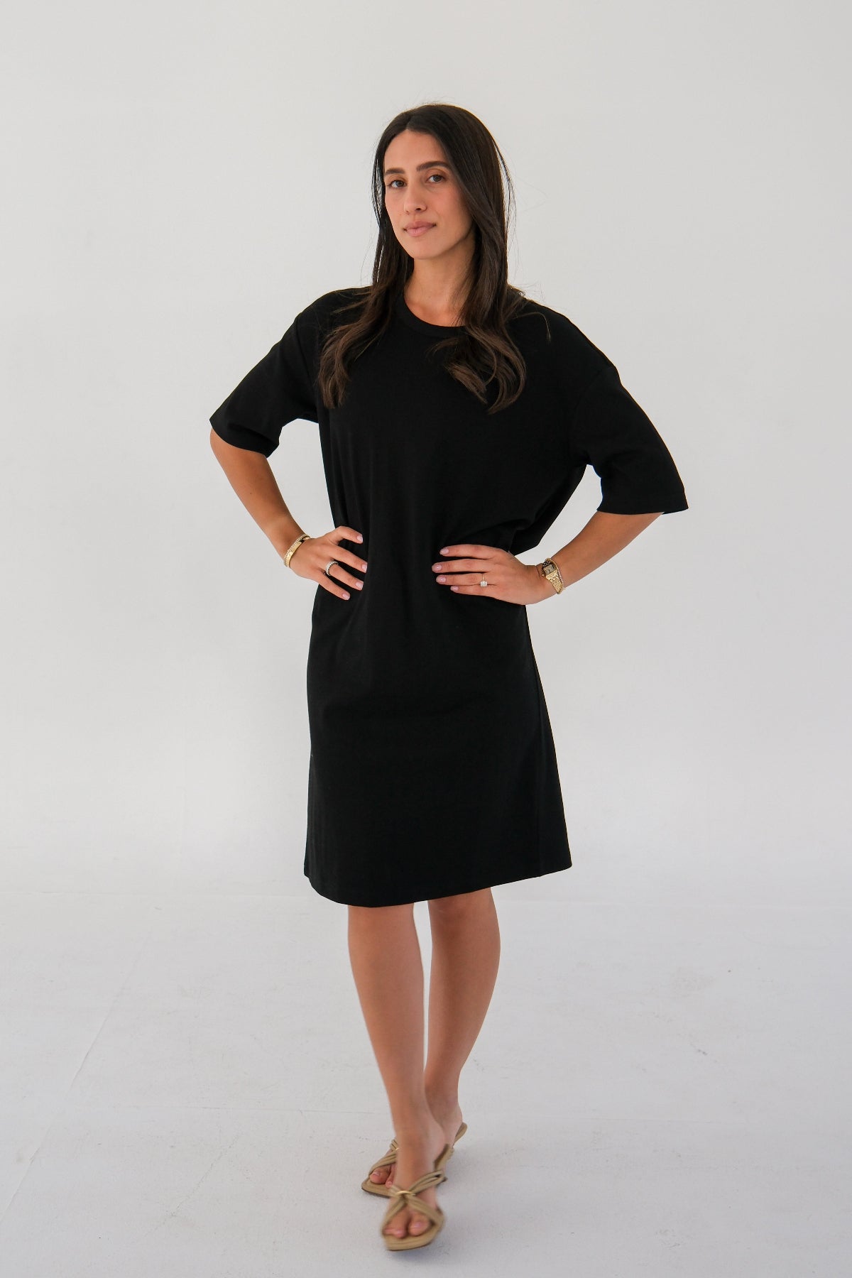 black tee shirt dress The T-Shirt Dress Black S