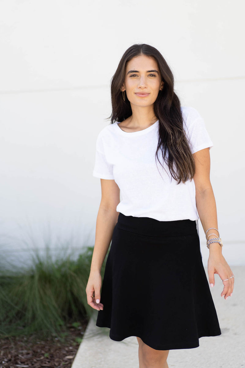 Olive & Tuesday The Circle Skirt Black